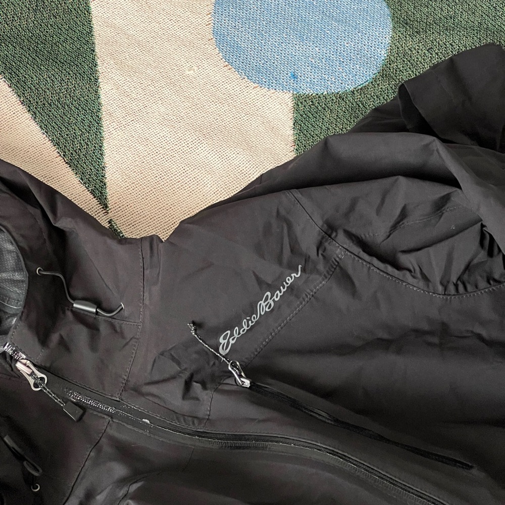 Eddie Bauer Mens Cloud Cap Stretch 2.0 Waterproof Rain Jacket